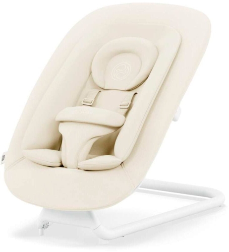 Cybex Lemo 2.0, Click&Fold Bouncer - leżaczek niemowlęcy | Canvas White