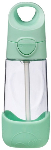 b.box - butelka tritanowa ze słomką 450 ml | Spearmint