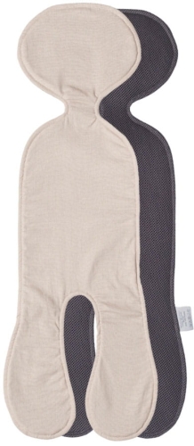 Piapimo - wkładka antypotowa z lnem do fotelika | 0-13 kg Beż