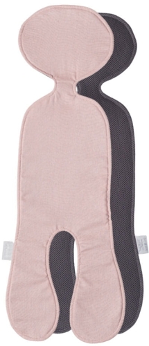 Piapimo - wkładka antypotowa z lnem do fotelika | 0-13 kg Róż