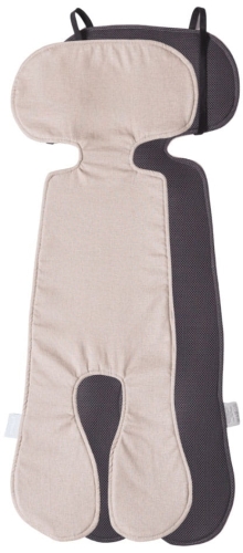 Piapimo - wkładka antypotowa z lnem do fotelika | 9-18 kg Beż