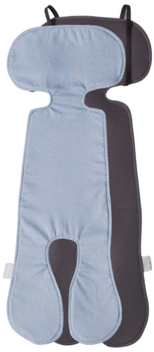 Piapimo - wkładka antypotowa z lnem do fotelika | 9-18 kg Niebieski