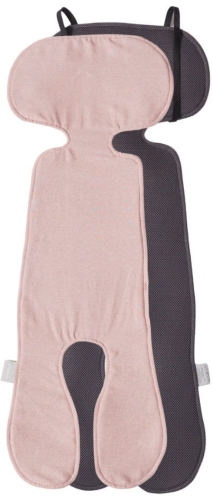 Piapimo - wkładka antypotowa z lnem do fotelika | 9-18 kg Różowy