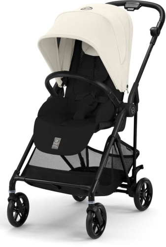 Cybex Melio 3.0 - lekki wózek spacerowy | CARBON Canvas White