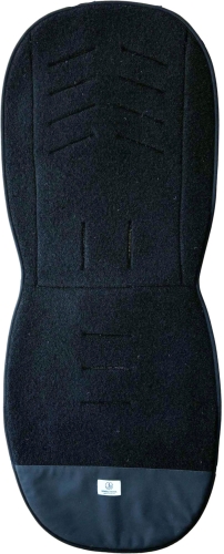 Simple Wool Extra Merry - wkładka do spacerówki | Czarny Mono