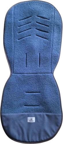 Simple Wool Uni Merry - wkładka do spacerówki | Grafit Mono