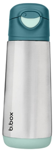 b.box - butelka termiczna sportowa z ustnikiem, 500 ml | Emerald Forest
