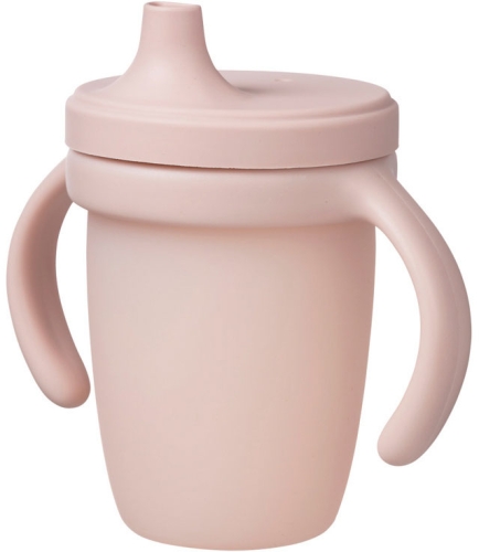 b.box - silikonowy kubek z ustnikiem | Blush