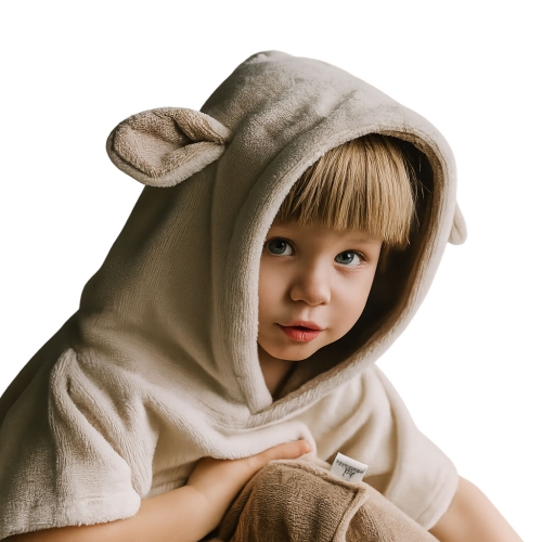 Patulove SurfSHEEP- ponczo kąpielowe owieczka | Midi