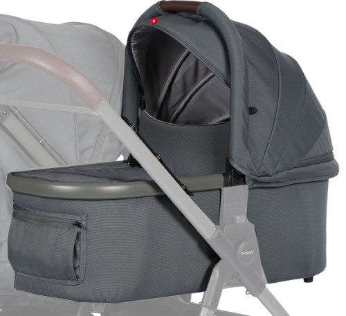 Mast Swiss Design M.Twin - gondola do wózka | Volcanic Ash