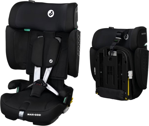 Maxi Cosi Nomad XL Plus - składany fotelik samochodowy  76-150 cm | Authentic Black 