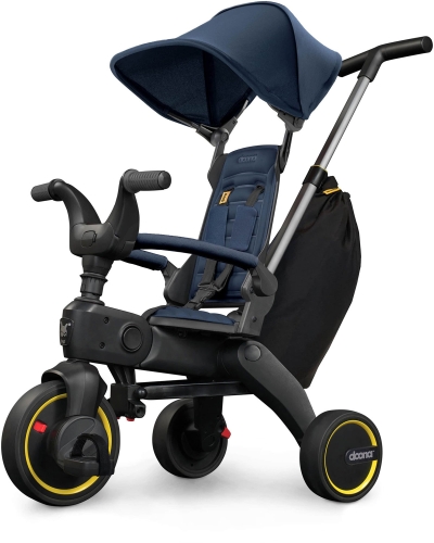 Doona Liki Trike S3 5w1 - składany rowerek trójkołowy | Deep Blue