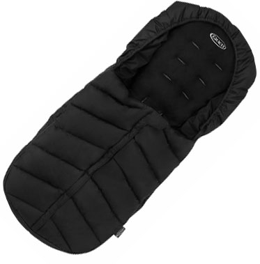 Graco Universal Footmuff - uniwersalny śpiwór dziecięcy | Black
