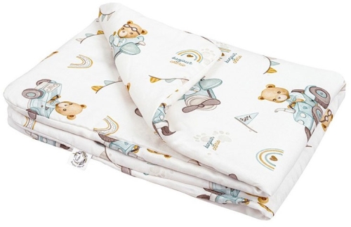 Bonjour Cherie - bambusowa kołderka z wypełnieniem 75x100 cm | Traktory