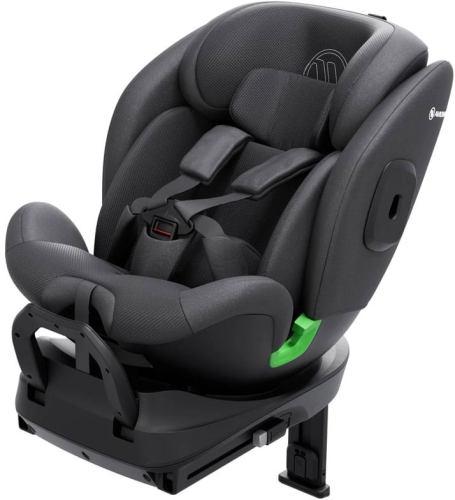 Avionaut Stardust - obrotowy fotelik samochodowy  61-150 cm, ~0-36 kg, zestaw z wkładką | Black