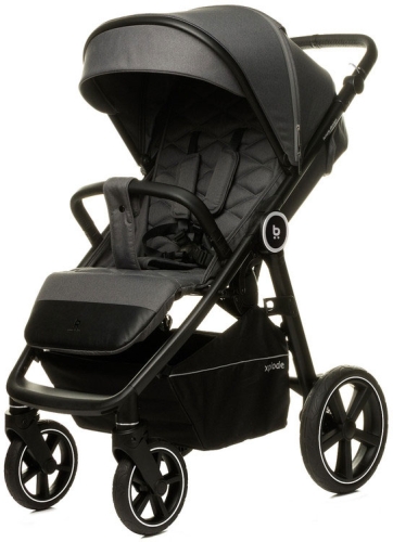 Future Design Xplode - wózek dziecięcy spacerowy | Steel Graphite