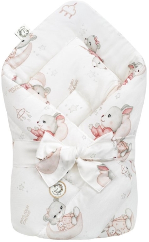 Bonjour Cherie - bambusowy becik, rożek niemowlęcy 74x74 cm | Venus