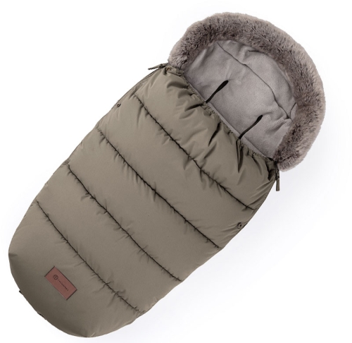 Petite&Mars Comfy 4w1 - zimowy śpiworek do wózka | Mocha Mousse