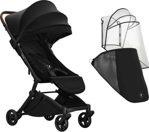 Redsbaby Skip 2 - lekki podróżny wózek spacerowy do 22 kg | Black