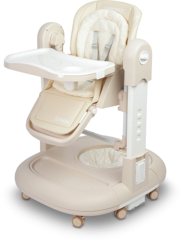 Caretero Sitron - krzesełko do karmienia 3w1 | Beige