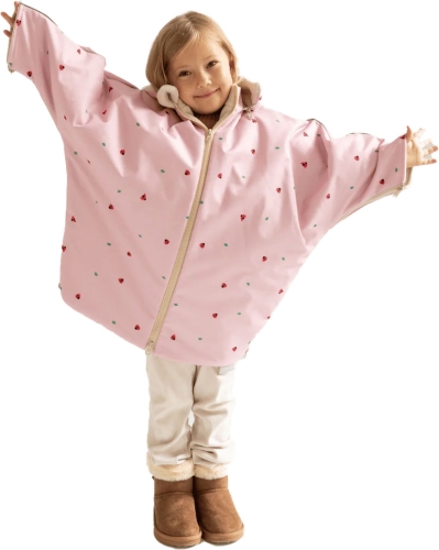 Piapimo - ponczo samochodowe MERINO 3-6 lat | Coccinella