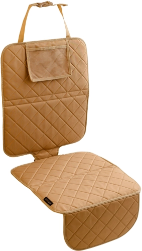 Weareoneco - mata ochronna do auta pod fotelik samochodowy | Almond Beige