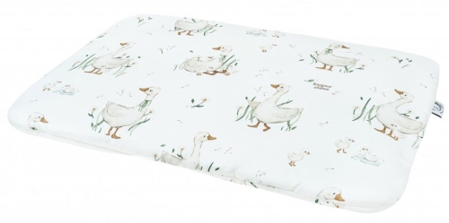 Bonjour Cherie - płaska, bambusowa poduszka dla średniaka 30x40 cm | Gąski