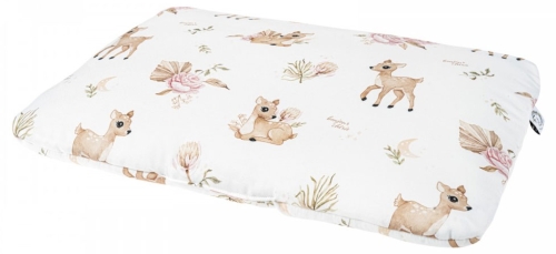 Bonjour Cherie - płaska, bambusowa poduszka dla przedszkolaka 40x60 cm | Sarenki