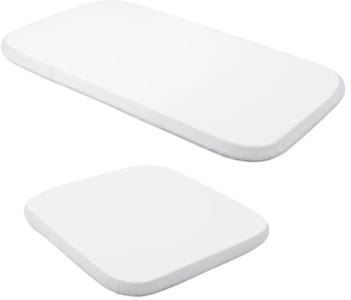 Waldin - bawełniane prześcieradła do łózeczka 7w1, zestaw 2szt 