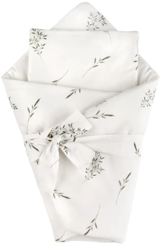 Waldin - rożek niemowlęcy 2w1 75x75 cm, zestaw z poduszką | Zielone Gałązki