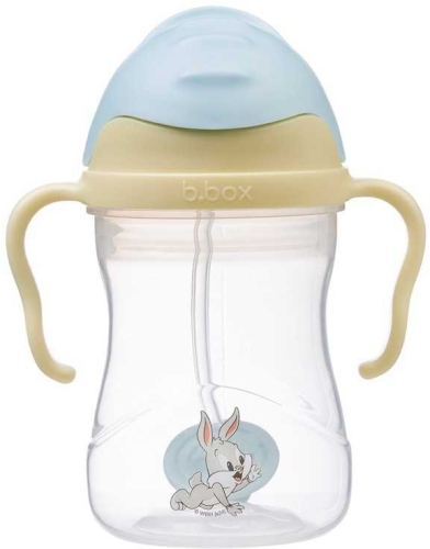 b.box - bidon ze słomką  i obciążnikiem 240 ml | Looney Tunes