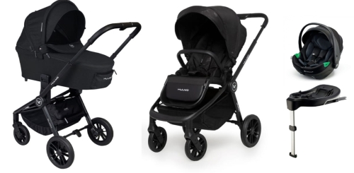 Muuvo Quick - funkcjonalny wózek dziecięcy, zestaw 4w1 | Black Raven 