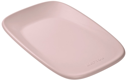 Nattou Softy - miękka mata do przewijania, przewijak 50x70 cm | Dusty Pink