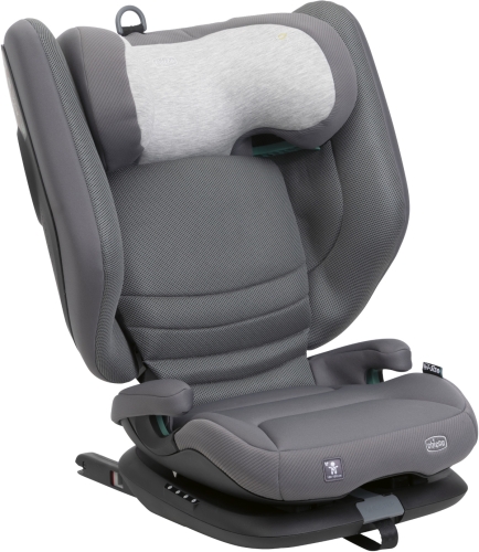 Chicco Fold&Go S i-Size - fotelik samochodowy 100-150 cm | Glam Grey