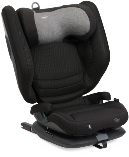 Chicco Fold&Go S i-Size - fotelik samochodowy 100-150 cm | Posh Black