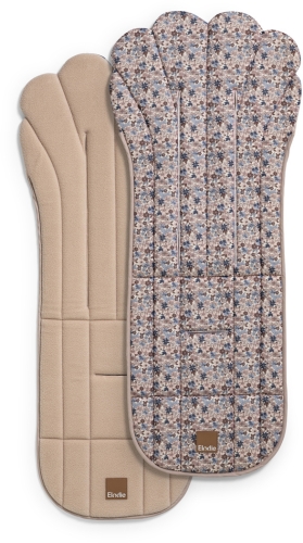 Elodie Details Cosy Cushion - dwustronna wkładka do wózka spacerowego | Blue Garden