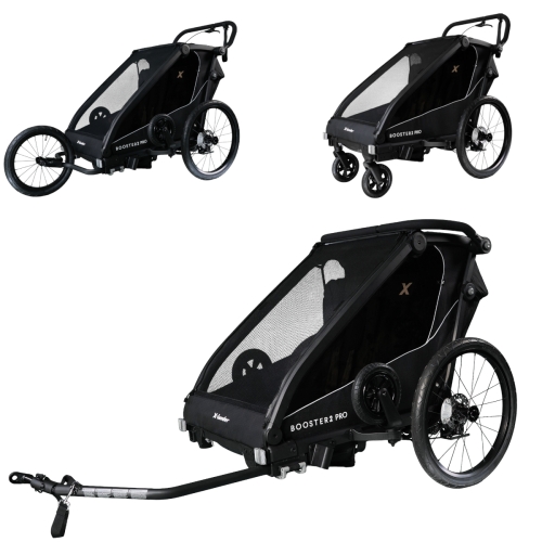 X-Lander Booster 2 PRO - podwójna przyczepka 3w1