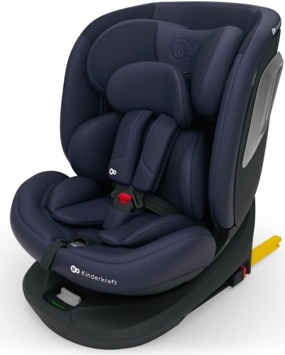 Kinderkraft i-Grow 2 PLUS - fotelik samochodowy 40-150 cm | Navy