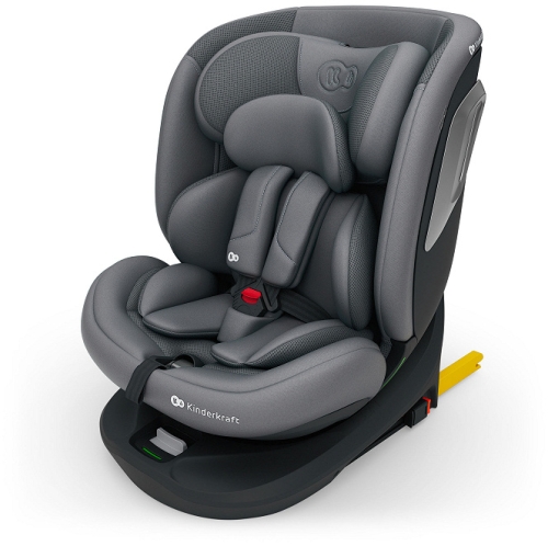 Kinderkraft i-Grow 2 PLUS - fotelik samochodowy 40-150 cm | Grey