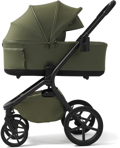 Future Design Inspiro - wózek dziecięcy 2w1 ze składaną gondolą | Silk Olive