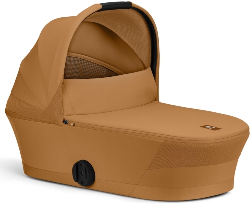 cybex melio carbon cot cinnamon yellow.jpg