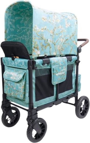 Wonderfold - wielofunkcyjny wózek wagonowy do przewożenia dzieci | W2 Luxe Pro Van Gogh