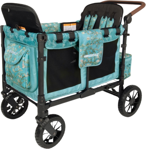 Wonderfold - wielofunkcyjny wózek wagonowy do przewożenia dzieci | W4 Luxe Pro Van Gogh