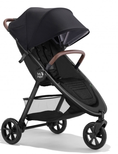 Baby Jogger City Mini GT 3 - wózek spacerowy 3-kołowy | Rich Black