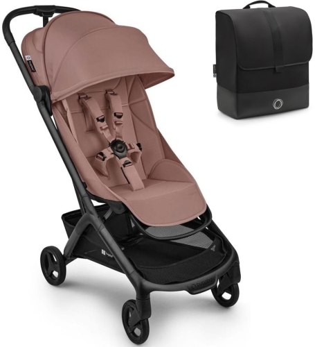 Bugaboo Butterfly 2 PROMO SET - lekki wózek spacerowy do samolotu | Dusty Pink