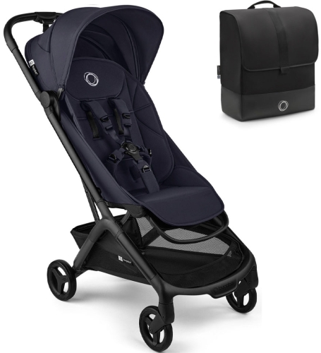 Bugaboo Butterfly 2 PROMO SET - lekki wózek spacerowy do samolotu | Indigo Blue