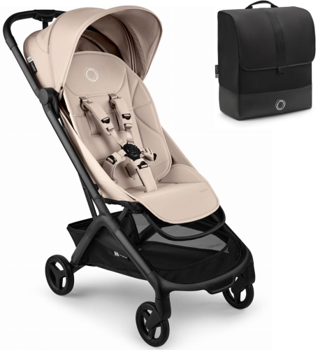 Bugaboo Butterfly 2 PROMO SET - lekki wózek spacerowy do samolotu | Desert Taupe