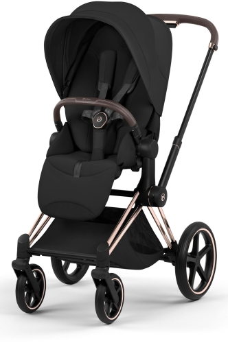 Cybex Priam 5.0 Style Collection - wielofunkcyjny wózek spacerowy | Sepia Black
