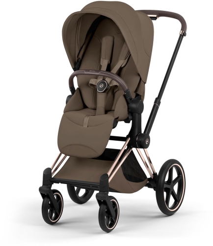 Cybex Priam 5.0 Style Collection - wielofunkcyjny wózek spacerowy | Coconut Brown