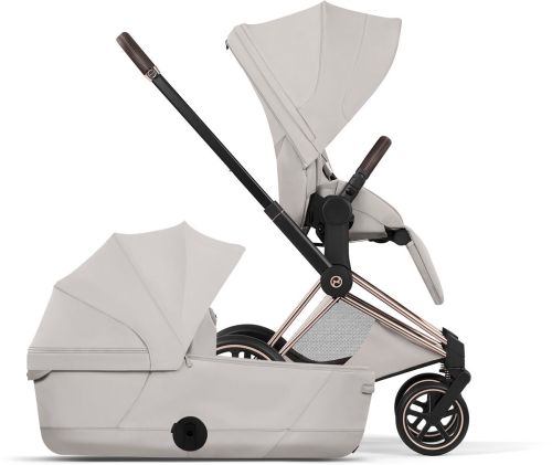 Cybex Priam 5.0 Style Collection - wielofunkcyjny wózek dziecięcy 2w1 | City Grey